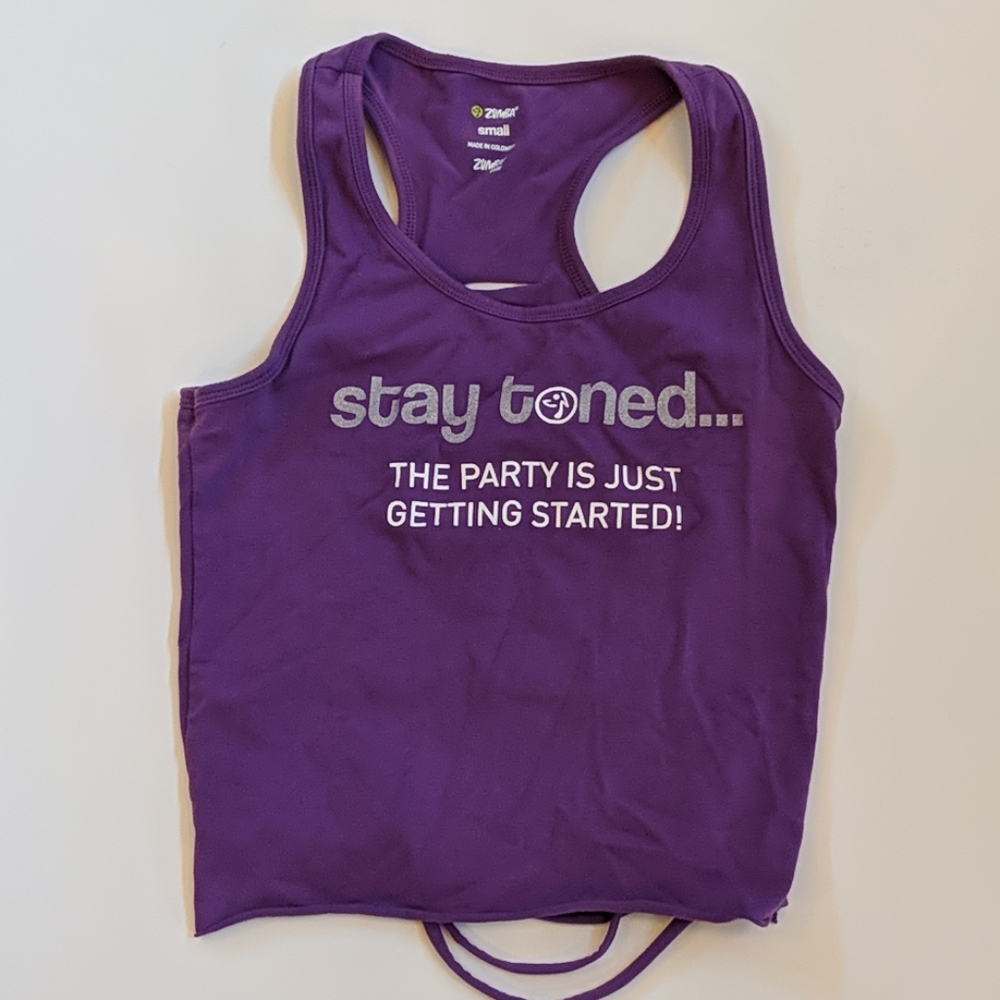 Zumba tank top